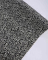 Tecido Viscose Micro Pétalas Vanila e Preto