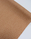 Tecido Viscose Texturizada Micro Poá Offwhite e Argila