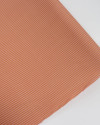 Tecido Viscose Texturizada Risca de Giz Rosa e Argila (1m)