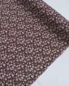 Tecido Viscose Texturizada Liberty Vanila e Vinho