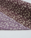 Tecido Viscose Texturizada Liberty Vanila e Vinho