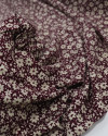 Tecido Viscose Texturizada Liberty Vanila e Vinho
