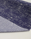 Tecido Viscose Listras em Pingos Branco e Azul