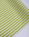 Tecido Viscose Listras Creme e Verde Oliva