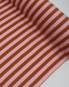 Tecido Viscose Listras Rosa e Marrom (0.9m)