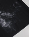 Tecido Crepe Silk Italiano Estampa Lenço Pintura Fumaça Abstrata 