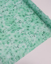 Tecido Crepe Chiffon Italiano Estampa Abstrata Tons de Verde
