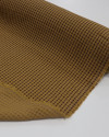 Tecido Crepe de Viscose Italiano Micro Geométricos Preto, Marrom e Caramelo
