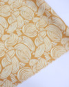 Tecido Viscose Italiano Estampa Étnica Tons de Amarelo