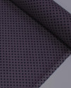 Tecido Linho Misto Poá Preto e Roxo