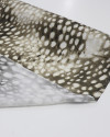 Tecido Viscose Acetinada Italiano Animal Print Estonado Tons de Marorm
