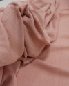 Tecido Crepe Duna Texturizado Rosa Chá