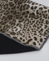 Tecido Suede Grosso Italiano Animal Print Tons de Marrom