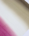 Tecido Cambraia de Linho Italiano Degradê Marrom, Creme e Rosa