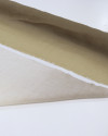 Tecido Cambraia de Linho Italiano Degradê Marrom, Creme e Rosa