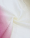 Tecido Cambraia de Linho Italiano Degradê Marrom, Creme e Rosa