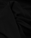 Tecido Crepe Texturizado com Elastano Preto