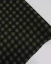 Tecido Viscose Quadriculado Preto e Verde