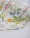 Tecido Viscose Texturizada Jardim Floral Candy Color