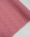 Tecido Viscose Micro Pétalas Terracota e Rosa