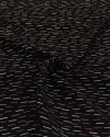 Tecido Viscose Texturizada Riscos Caramelo, Coral e Creme