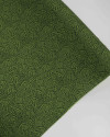 Tecido Viscose Circulados Pontilhados Preto e Verde Musgo