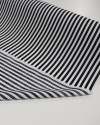 Tecido Viscose Texturizada Listrado P/B