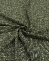 Tecido Viscose Texturizada Micro Pingos Irregulares Creme e Verde Musgo (1m)