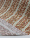 Tecido Viscose Texturizada Micro Pingos Irregulares Creme e Verde Musgo