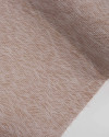 Tecido Malha Tweed Risca Offwhite e Caramelo