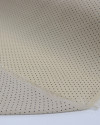 Tecido Crepe Koshibo Leve Polka Dots Preto e Bege