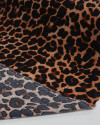 Tecido Viscose Animal Print Clássico Terracota