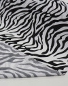 Tecido Viscose Animal Print P/B