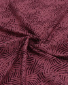 Tecido Viscose Estampa Digital Vinho e Rosa