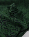 Tecido Viscose Estampa Digital Preto e Verde