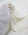 Tecido Crepe Fino Com Elastano Offwhite