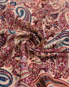 Tecido Viscose Multi Cashmere Tons de Rosa