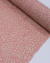 Tecido Viscose Animal Print Offwhie e Rosa
