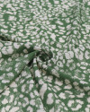 Tecido Viscose Animal Print Creme e Verde (0.5m)