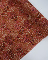 Tecido Viscose Poá Artístico Rosa, Roxo e Terracota