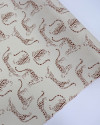Tecido Viscose Estampa Leopardo Marrom e Bege