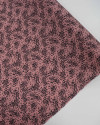 Tecido Viscose Micro Liberty Preto e Rosé Envelhecido