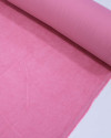 Tecido Veludo Micro Cotelê Rosa Iogurte