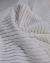 Tecido Veludo Cotelê Jumbo Offwhite