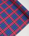 Tecido Crepe de Alfaiataria Italiano Multi Quadriculado Colorido