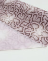 Tecido Microfibra de Alfaiataria com Elastano Italiano Animal Print Estonado Tons de Lilás