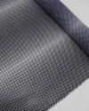 Tecido Crepe Chiffon Micro Geométrico Degradê P/B