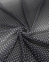 Tecido Crepe Chiffon Micro Geométrico Degradê P/B