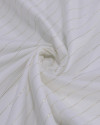 Tecido Viscose com Lurex Offwhite