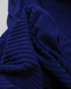 Tecido Veludo Cotelê Jumbo Azul Marinho